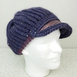 Mina Poe Paris Mohair Wool Blend Cap